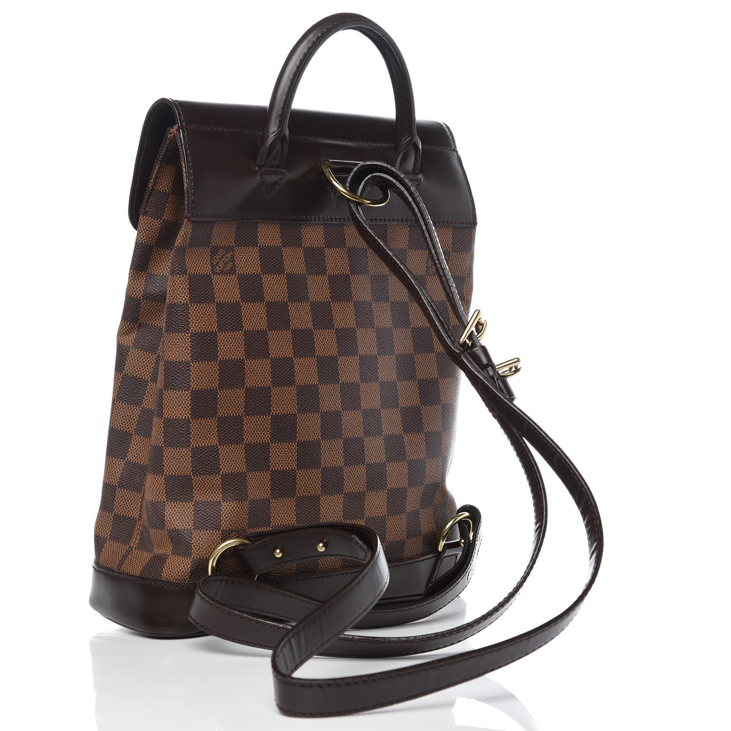 Louis Vuitton Damier Ebene Soho Backpack 3 of 9