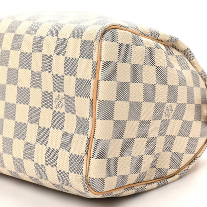 Louis Vuitton Damier Azur Speedy 25 10 of 11