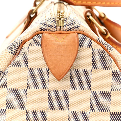 Louis Vuitton Damier Azur Speedy 30 7 of 13