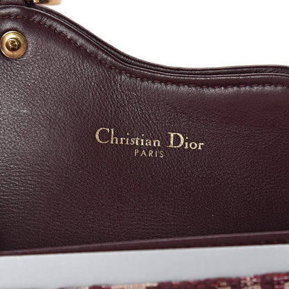 Christian Dior Oblique Saddle Card Holder Bordeaux 6 of 7