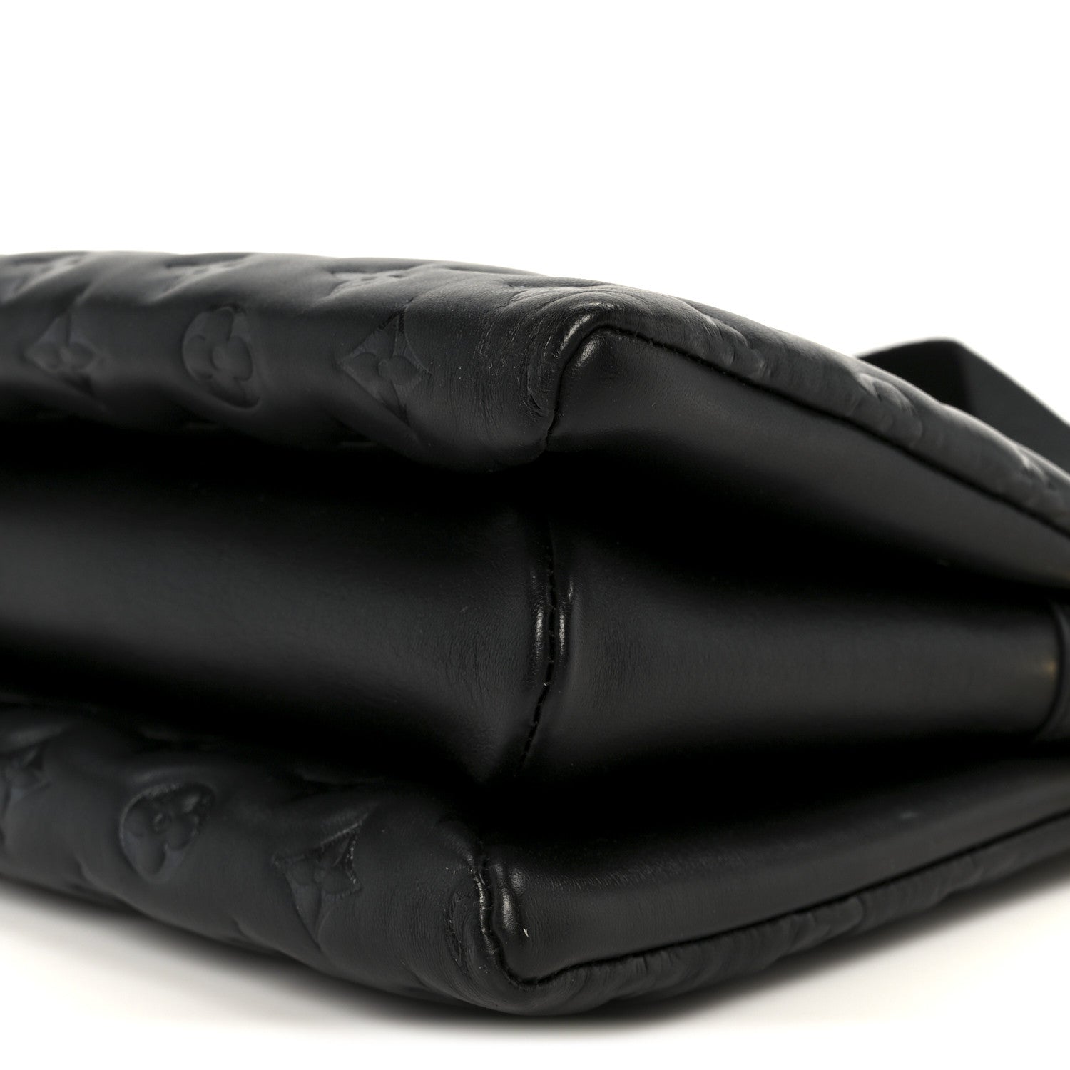 Louis Vuitton Lambskin Embossed Monogram Coussin PM Black 12 of 12