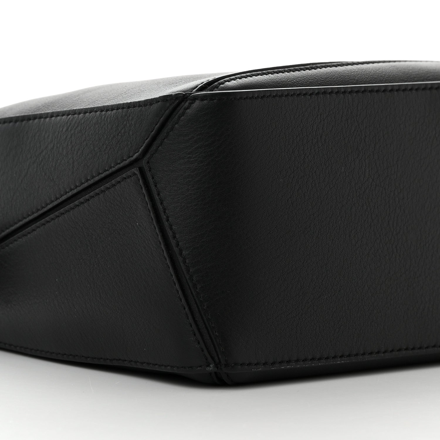 Loewe Calfskin Small Puzzle Bag Black 8 of 14