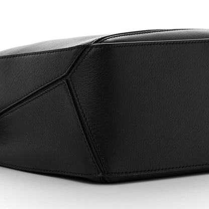Loewe Calfskin Small Puzzle Bag Black 8 of 14