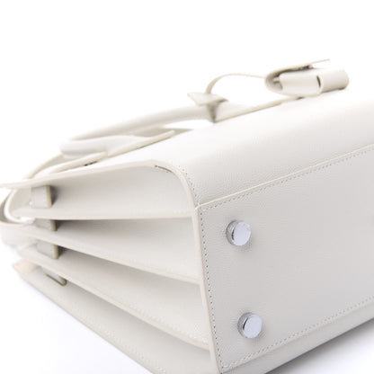 Saint Laurent Grained Calfskin Baby Sac De Jour Crema Soft 6 of 12