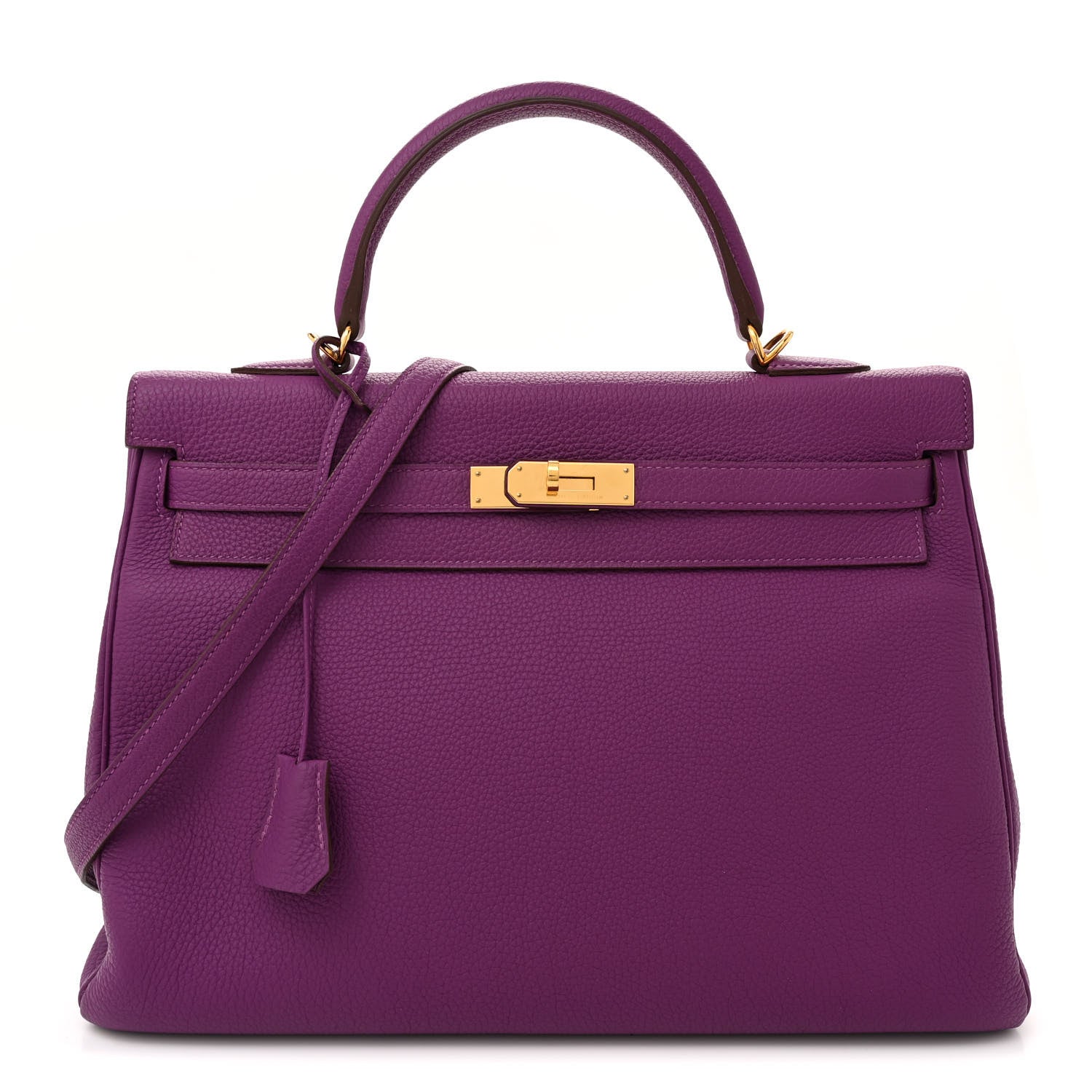 Hermes Togo Kelly Retourne 35 Anemone 1 of 12