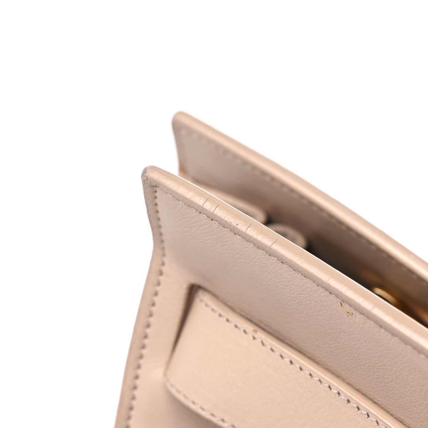 Calfskin Large Sac de Jour Carryall Nude Powder