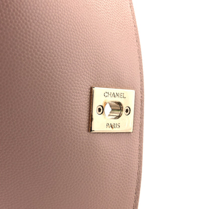 Chanel Caviar Quilted Mini Coco Handle Flap Light Pink 12 of 21