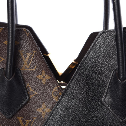 Louis Vuitton Calfskin Monogram Kimono Tote Black 14 of 19