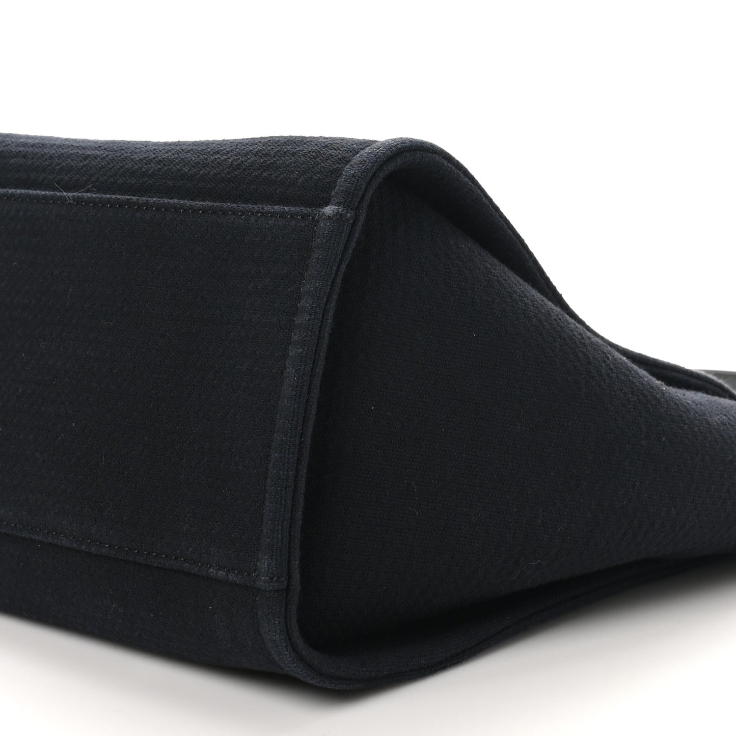 Mixed Fibers Medium Deauville Tote Black