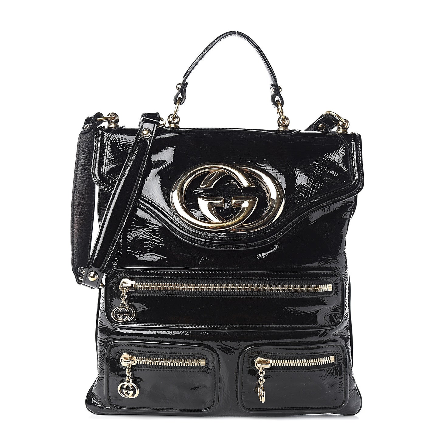 Patent Britt Messenger Bag Black