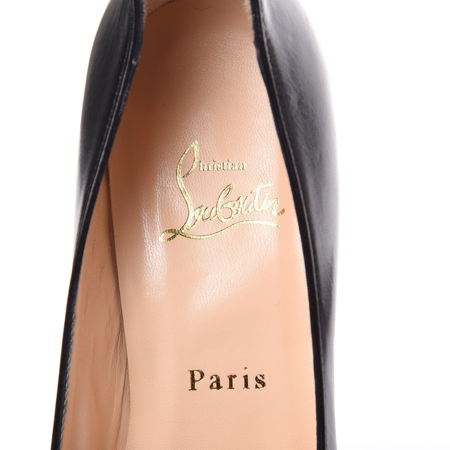 Christian Louboutin Kid Simple 70 Pumps 39.5 Black 7 of 10