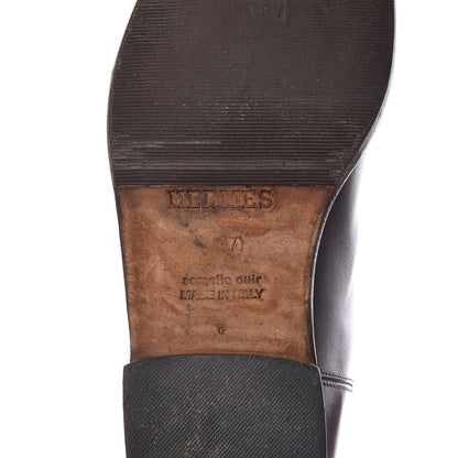 Hermes Box Kelly Jumping Boots 37 Chocolate 10 of 24