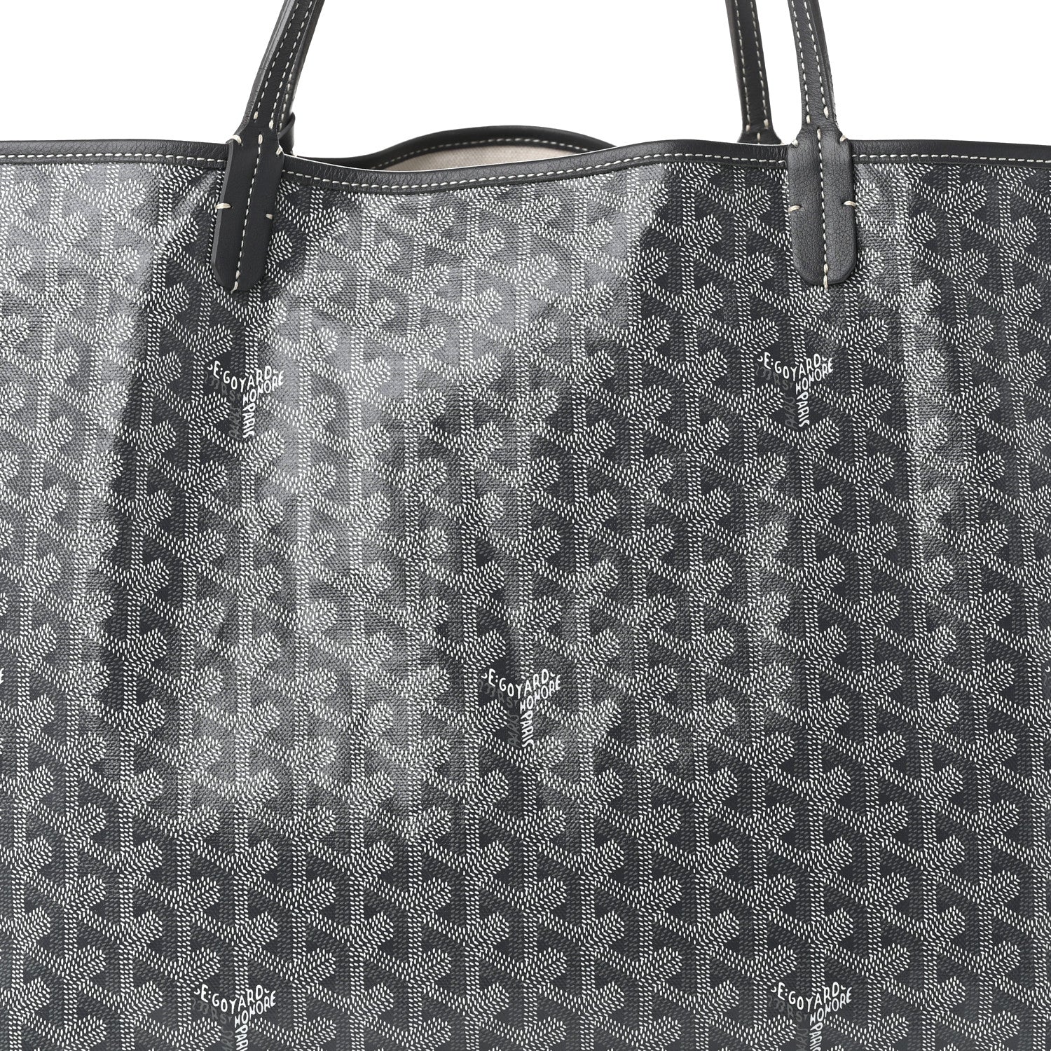 Goyard Goyardine Saint Louis GM Grey 9 of 11