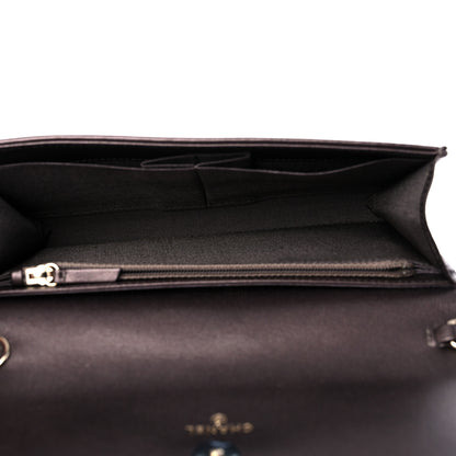 Chanel Lambskin Studded Wallet on Removable Chain Bronze 8 of 12