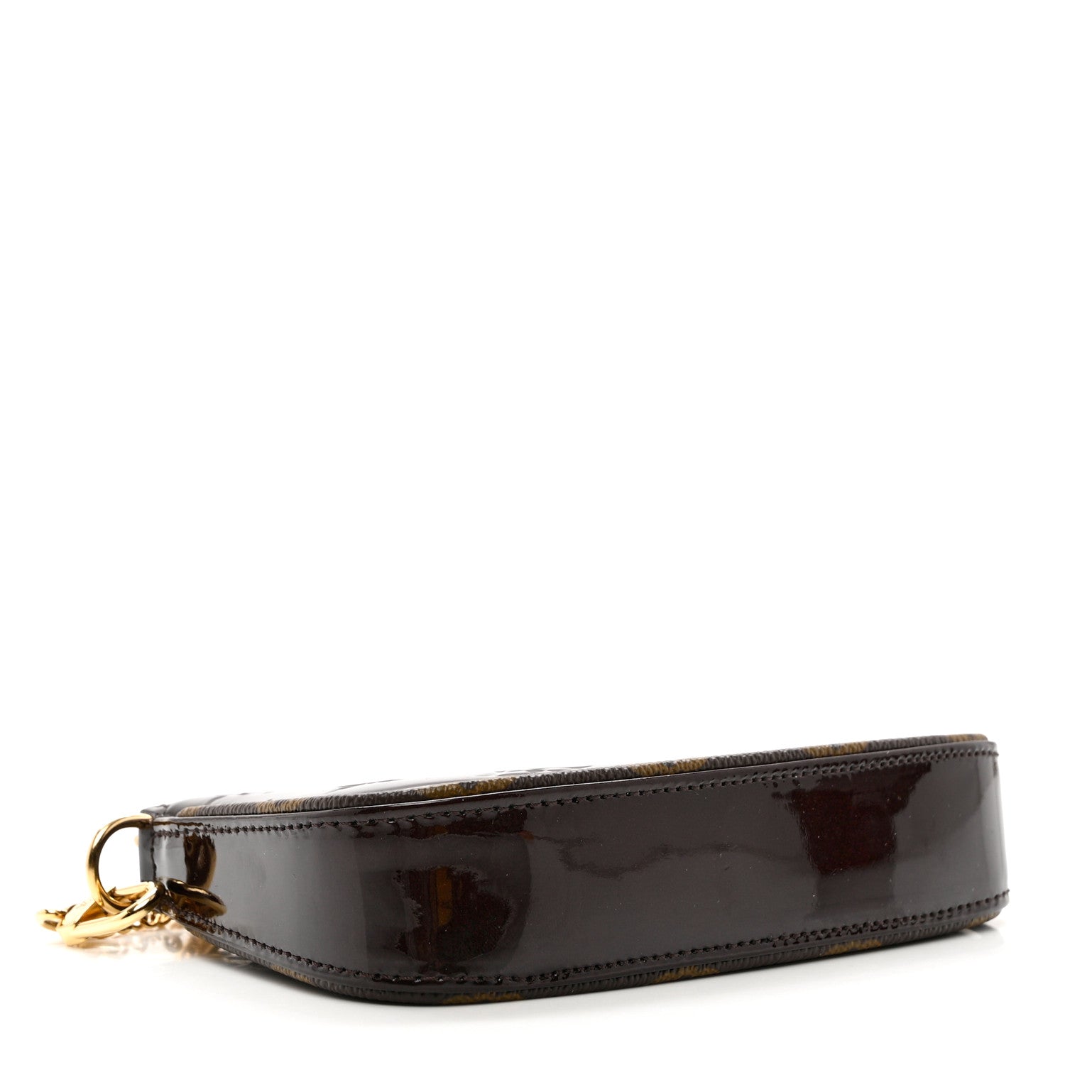 Louis Vuitton Vernis Monogram Mini Pochette Accessories Amarante 4 of 6