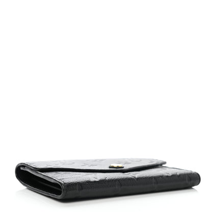Louis Vuitton Empreinte Compact Curieuse Wallet Black 4 of 9