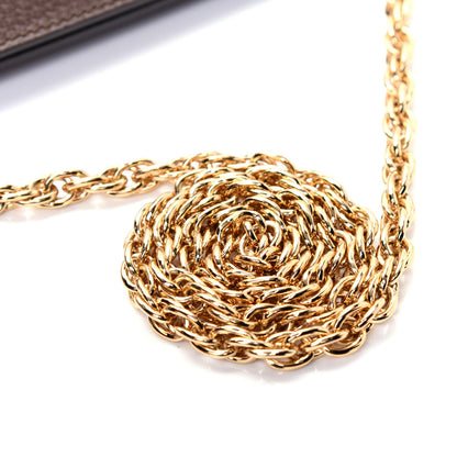 Gucci GG Supreme Monogram Web Small Ophidia Chain Shoulder Bag Brown 11 of 11