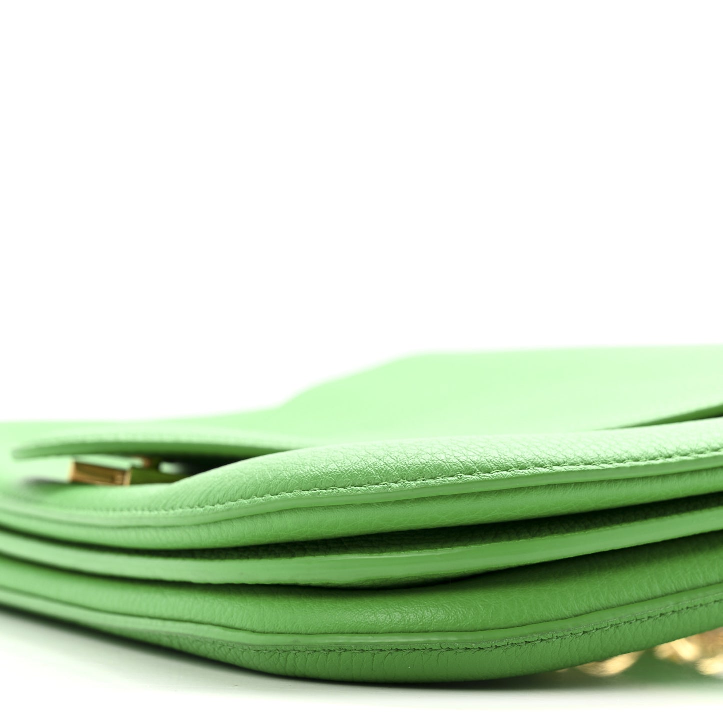 Calfskin Mount Envelope Bag Parakeet