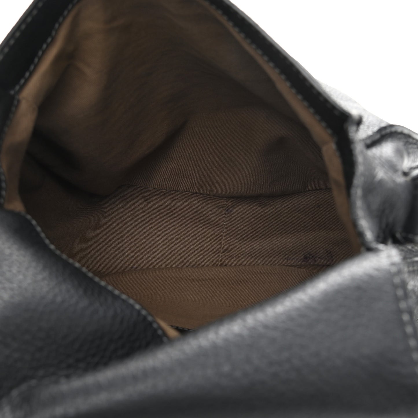 Calfskin Medium Marcie Round Crossbody Bag Black