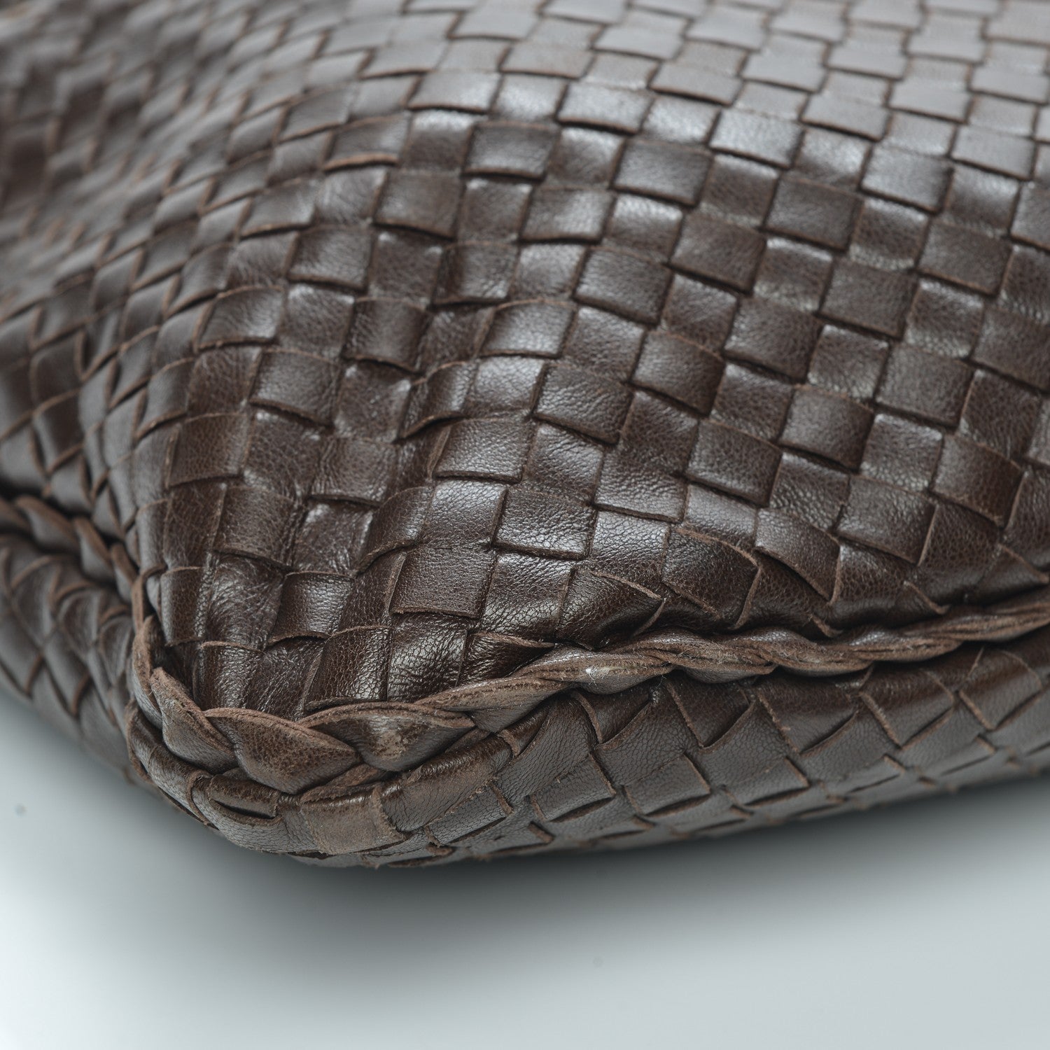 Bottega Veneta Nappa Intrecciato Large Veneta Hobo Ebano 9 of 10