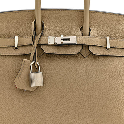 Hermes Togo Verso Birkin 25 Trench Bougainvillea 8 of 11