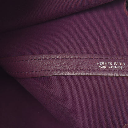 Hermes Toile Negonda Garden Party Tote 36 MM Cassis 7 of 20