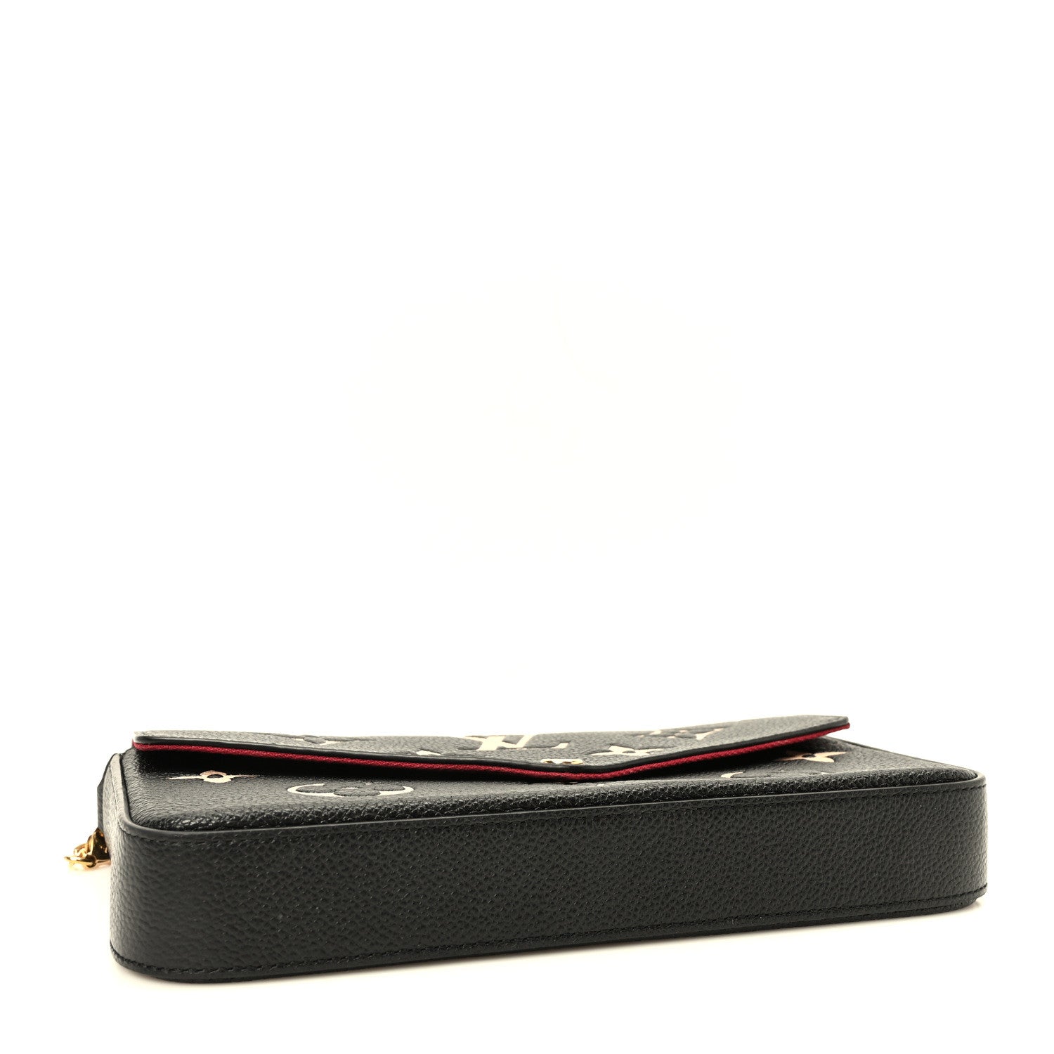 Louis Vuitton Empreinte Monogram Giant Felicie Pochette Black Beige 5 of 10