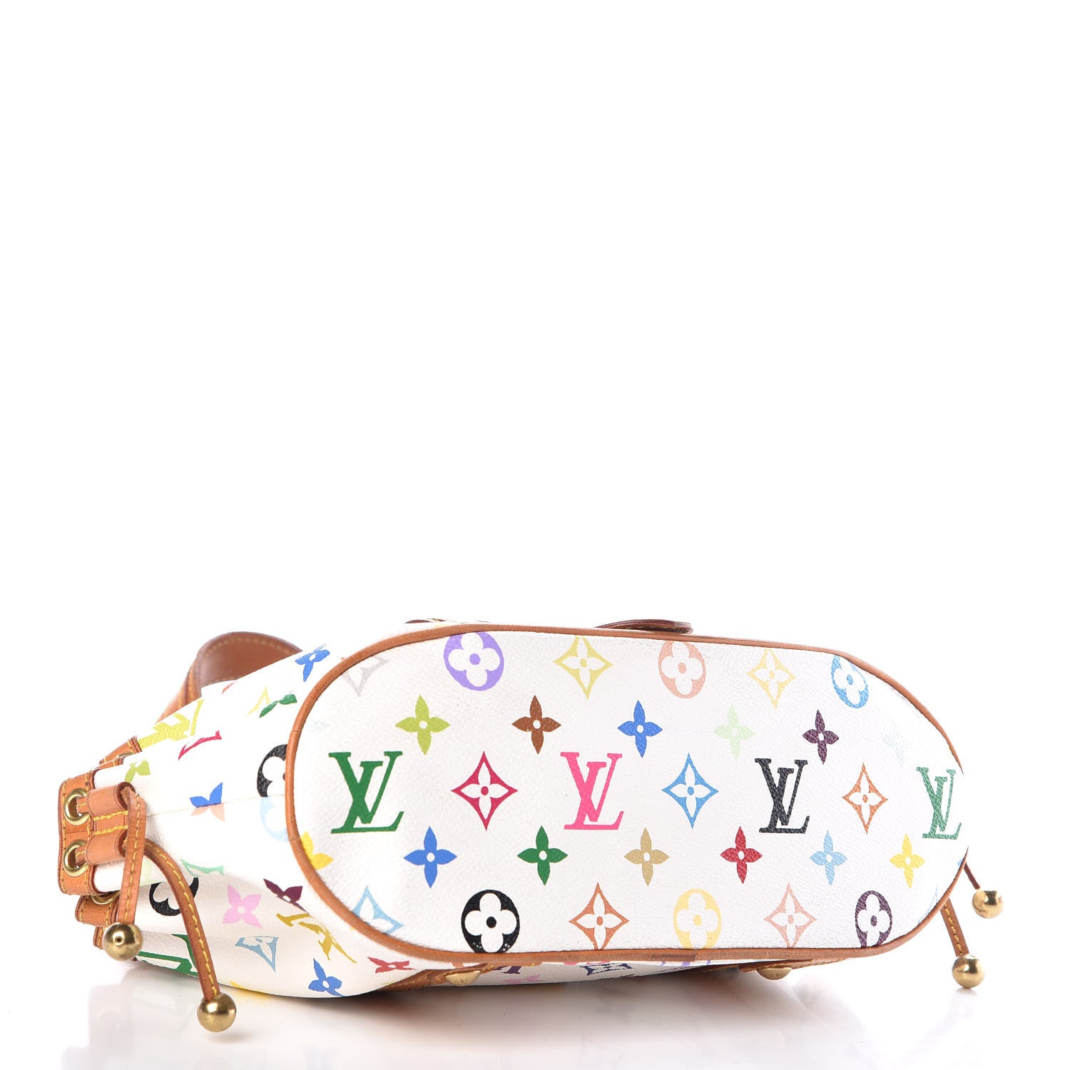 Louis Vuitton Monogram Multicolor Theda GM White 4 of 12