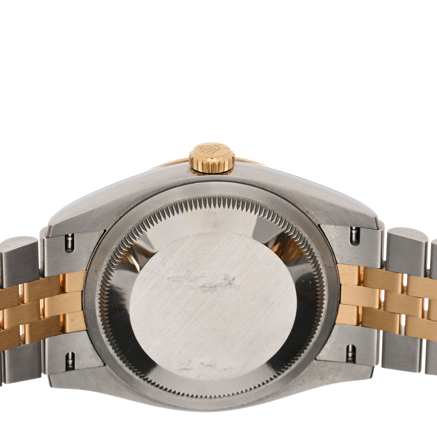 Rolex Stainless Steel 18K Yellow Gold Diamond 36mm Oyster Perpetual Datejust Watch Champagne 126233 4 of 5