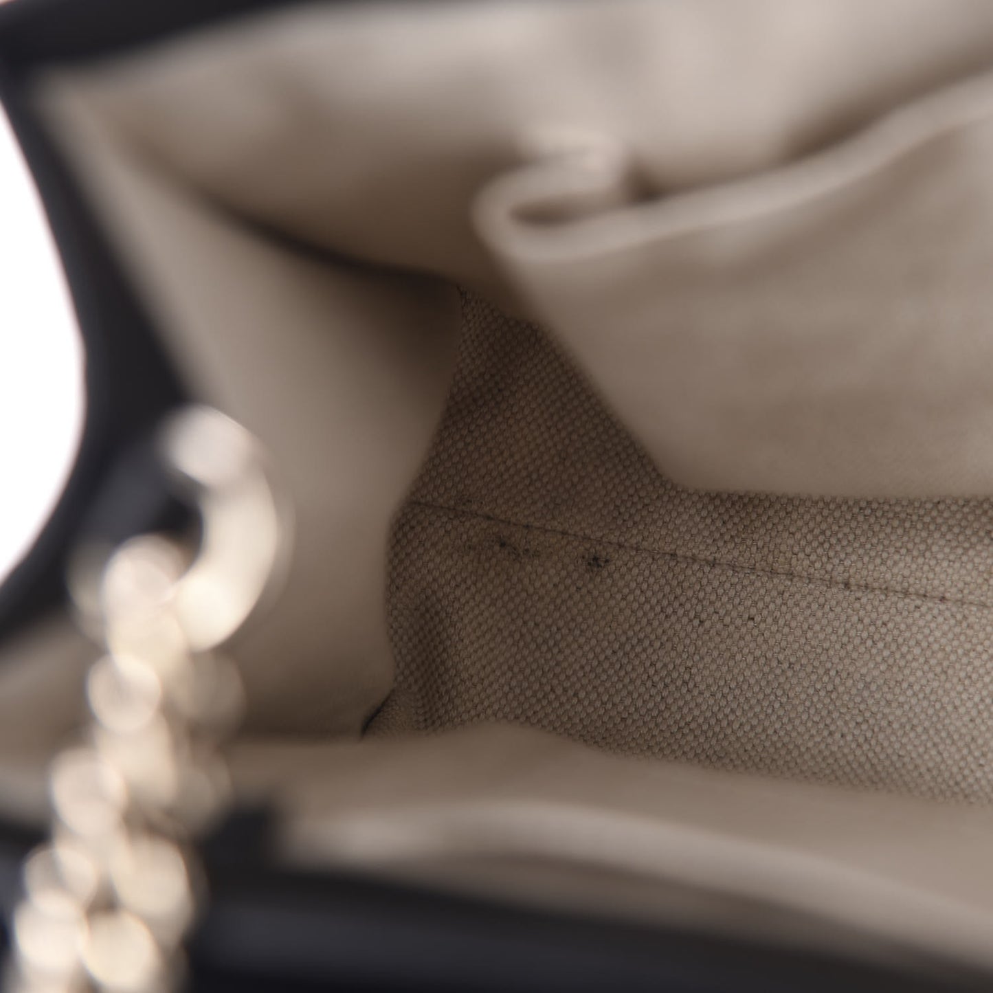 Guccissima Medium Emily Chain Shoulder Bag Black