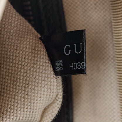Gucci X ADIDAS Crystal Vintage Monogram Textured Dollar Calfskin Web Trefoil Logo Small Messenger Bag Hibiscus Red Off White Black 8 of 11