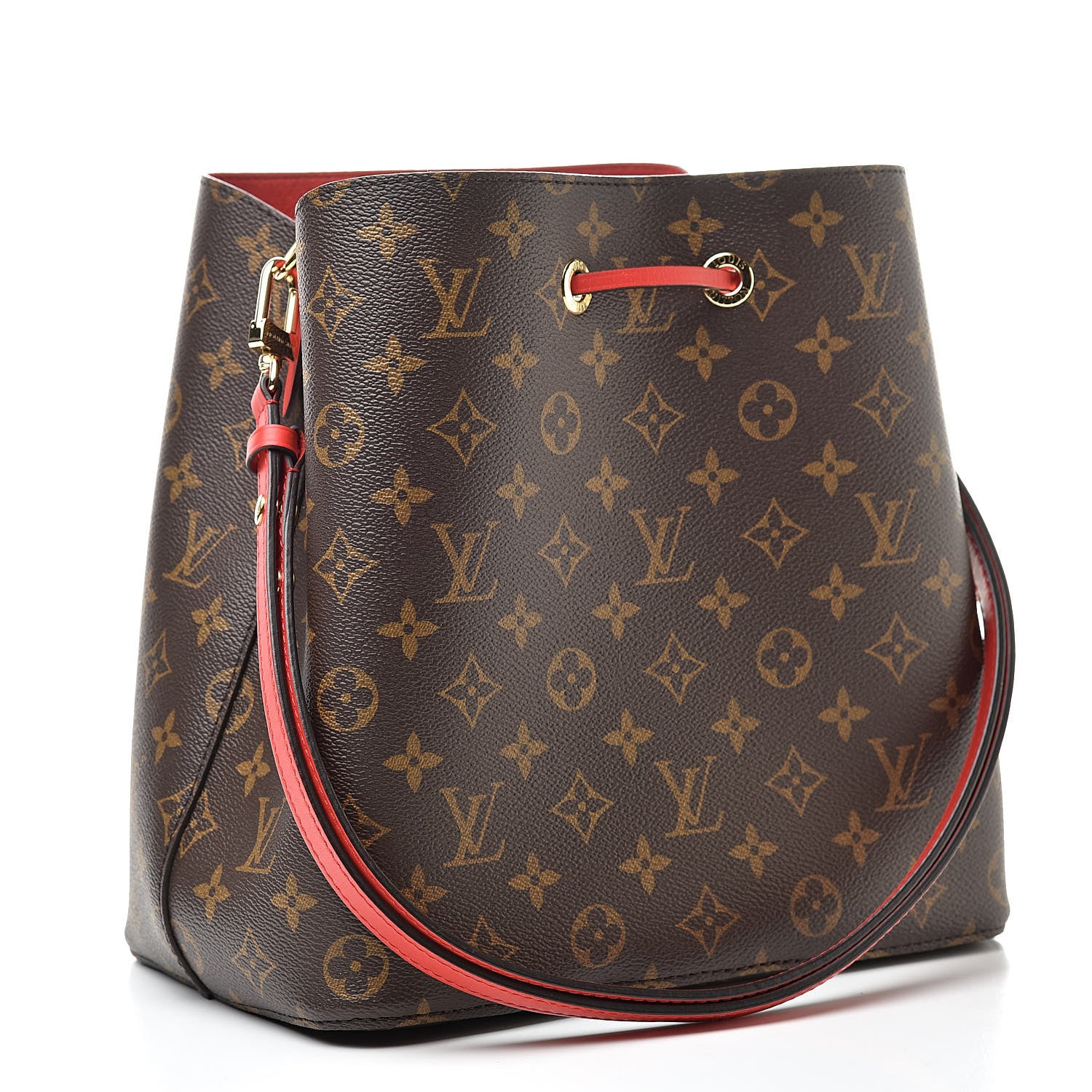 Louis Vuitton Monogram Neonoe MM Coquelicot 3 of 11