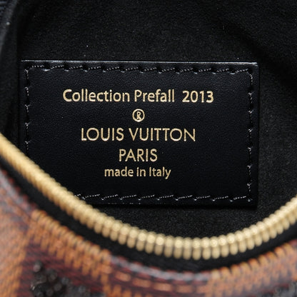 Louis Vuitton Damier Paillettes Mini Pochette Accessories Black 8 of 9