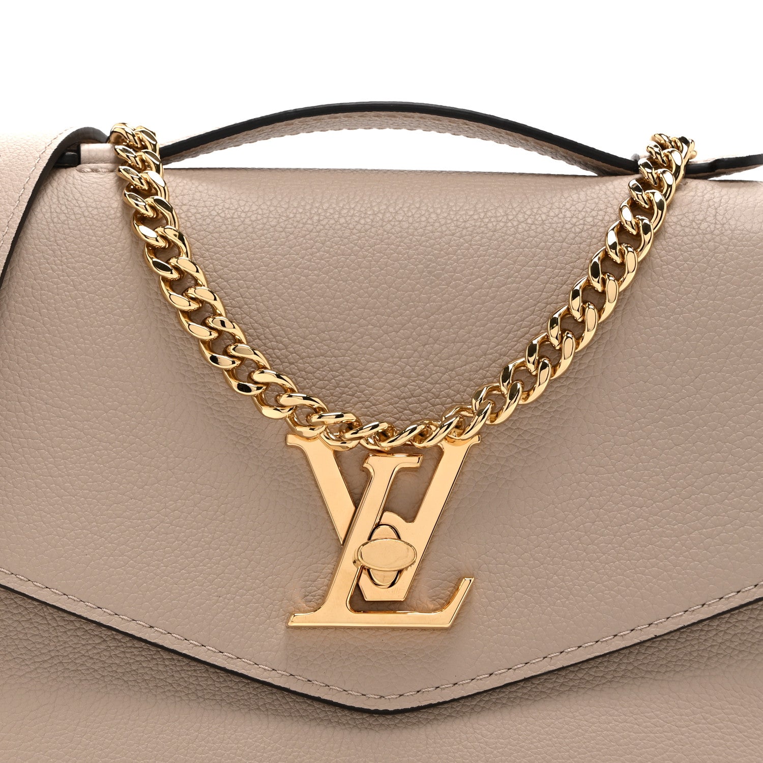 LOUIS VUITTON ビジネスバッグ グレー/ベージュ Pochette Métis East West Monogram Empreinte Leather - Women