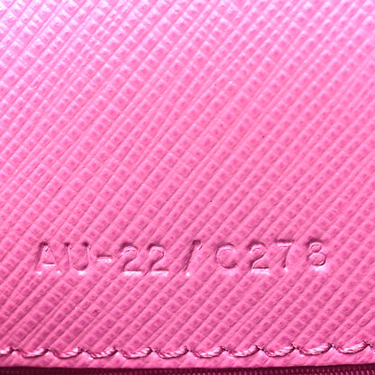 Salvatore Ferragamo Hammered Calfskin Mini Gancini Icona Bag Pink 7 of 10