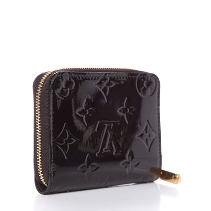 Louis Vuitton Vernis Zippy Coin Purse Wallet Amarante 3 of 7