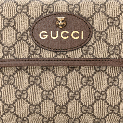 Gucci GG Supreme Monogram Neo Vintage Web Belt Bag Brown 7 of 10