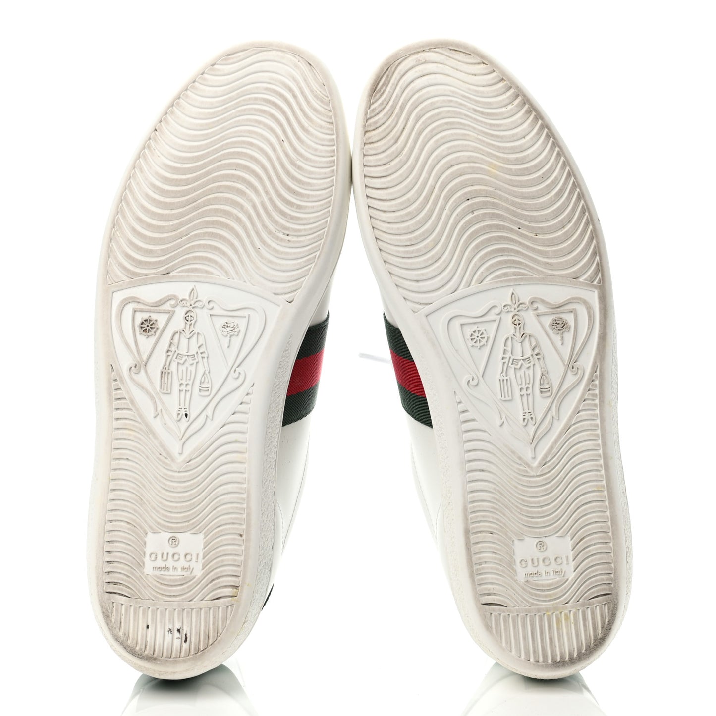 X BNF Miro Soft Calfskin Web Bananya Embroidered Womens Ace Sneakers 39 White New Shamarock