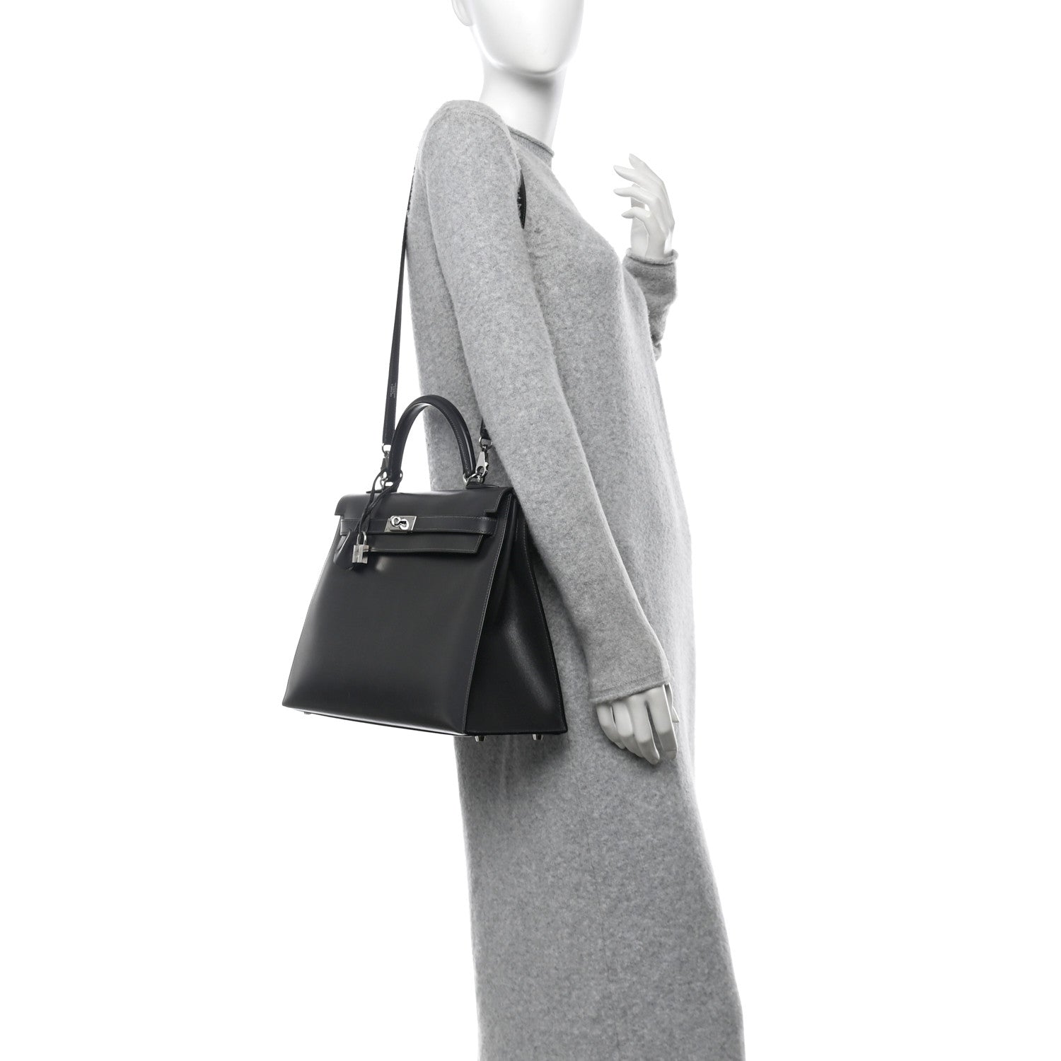 Hermes Box Kelly Sellier 35 Graphite 2 of 15