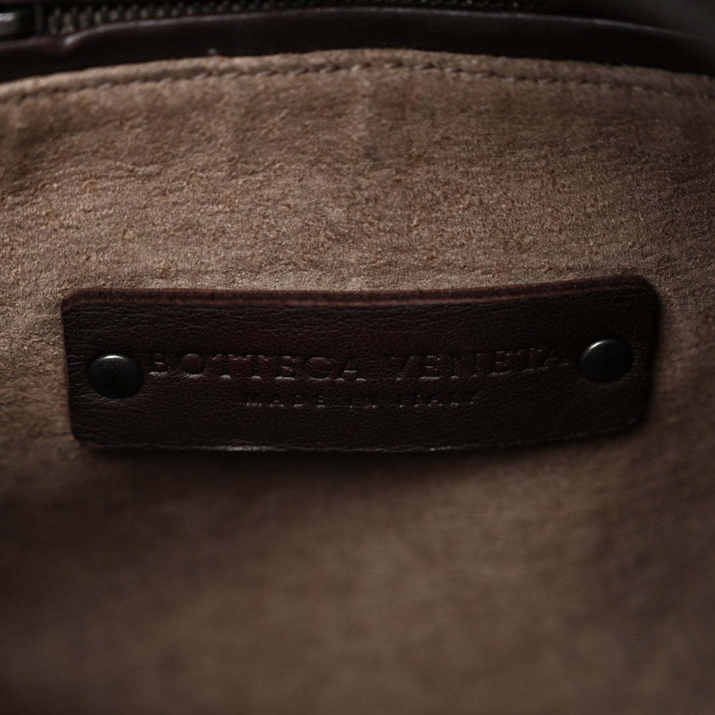 Nappa Intrecciato Medium Veneta Hobo Ebano