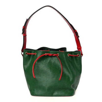Louis Vuitton Epi Bi-Color Petit Noe Borneo Castillan Red 1 of 10