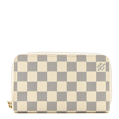 Louis Vuitton Damier Azur Compact Zippy Wallet 1 of 8