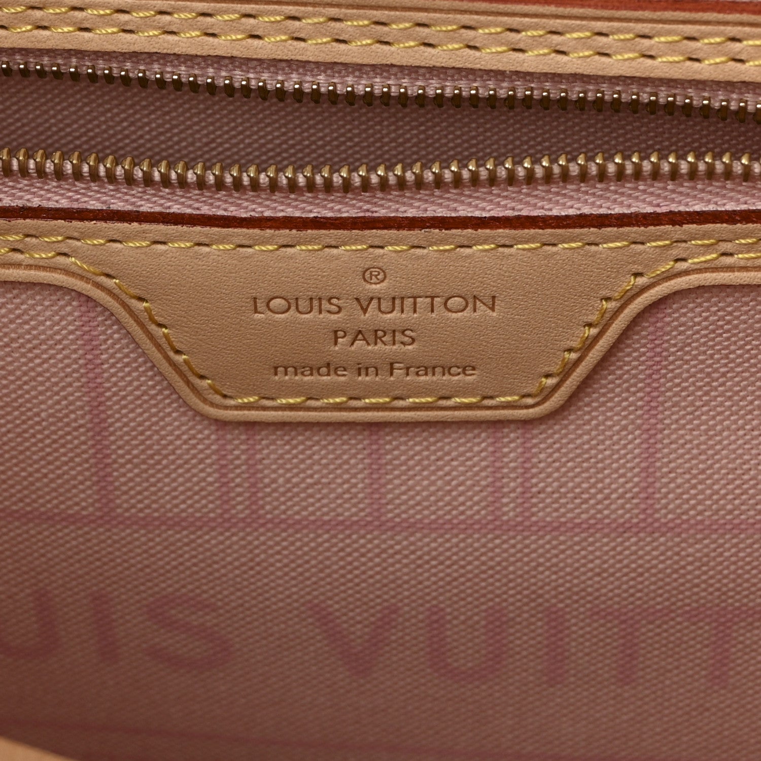 Louis Vuitton Damier Azur Neo Neverfull MM Rose Ballerine 7 of 11