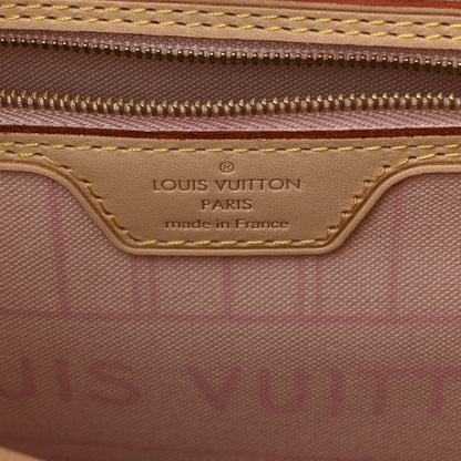 Louis Vuitton Damier Azur Neo Neverfull MM Rose Ballerine 7 of 11
