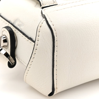 MCM Calfskin Ottomar Monogram Soft Berlin Belt Bag White 14 of 18