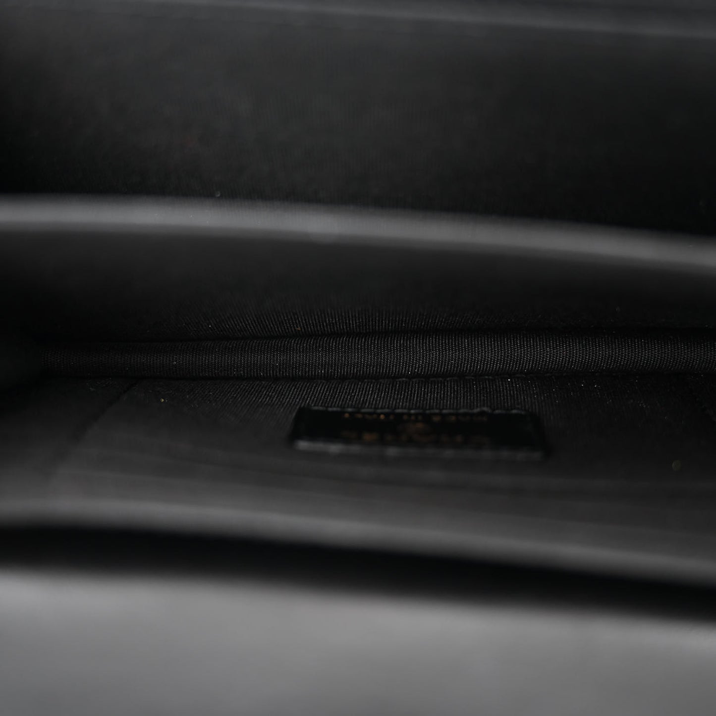 Lambskin Quilted Mini Trendy CC Wallet On Chain WOC Black