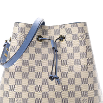 Louis Vuitton Damier Azur Neonoe MM Bleuet 9 of 12