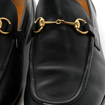 Gucci Calfskin Womens Jordaan Loafers 40.5 Black 9 of 9