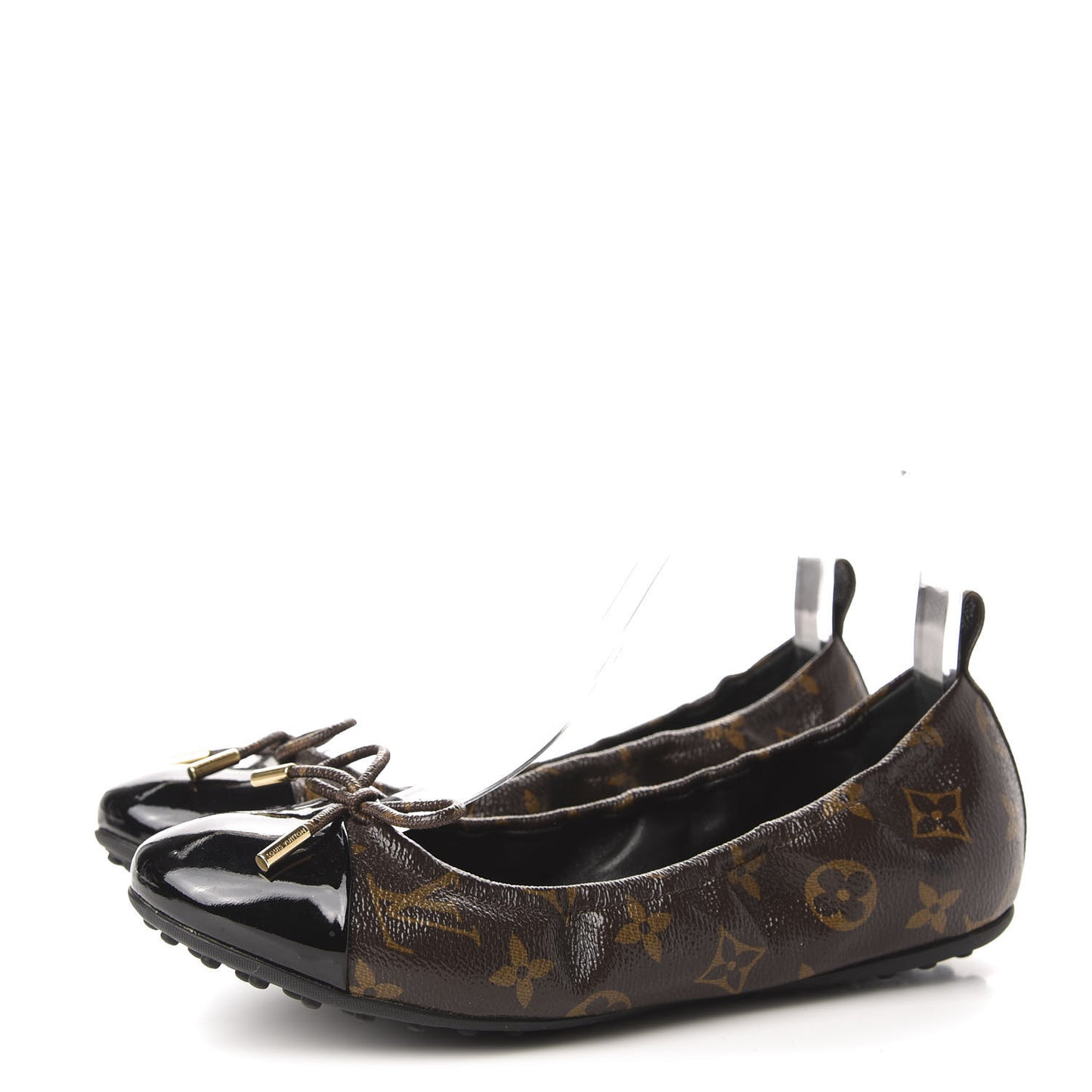 Monogram Flirty Ballerina Flats 39 Black