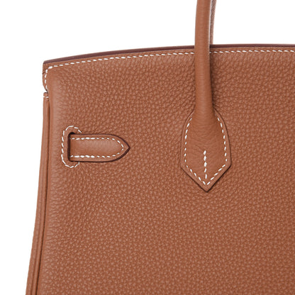 Hermes Togo Birkin 25 Gold 21 of 31